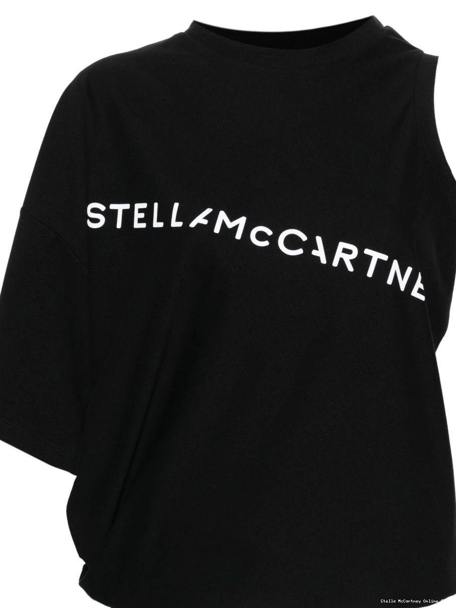 Cheap cotton McCartney Women top Stella asymmetric 0402